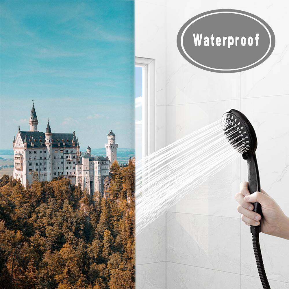 Custom Photo Shower Curtain Bathroom Decoration 183*183cm
