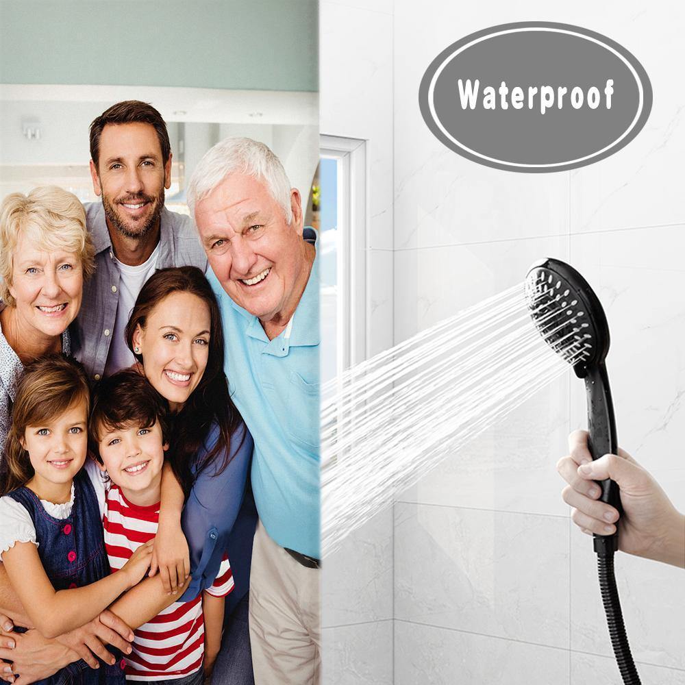 Photo Shower Curtain Custom Backdrop Polyester Waterproof 183*183cm