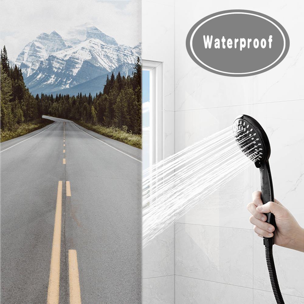 Personalized Shower Curtain Bathroom Decor Gift Memorial Gifts 140*183cm
