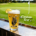 Custom Name Golf Beer Glass Engraved Cups Gifts for Golf Enthusiasts