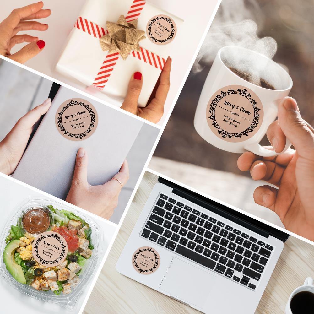 Personalized Gifts Sticker Love You Forever