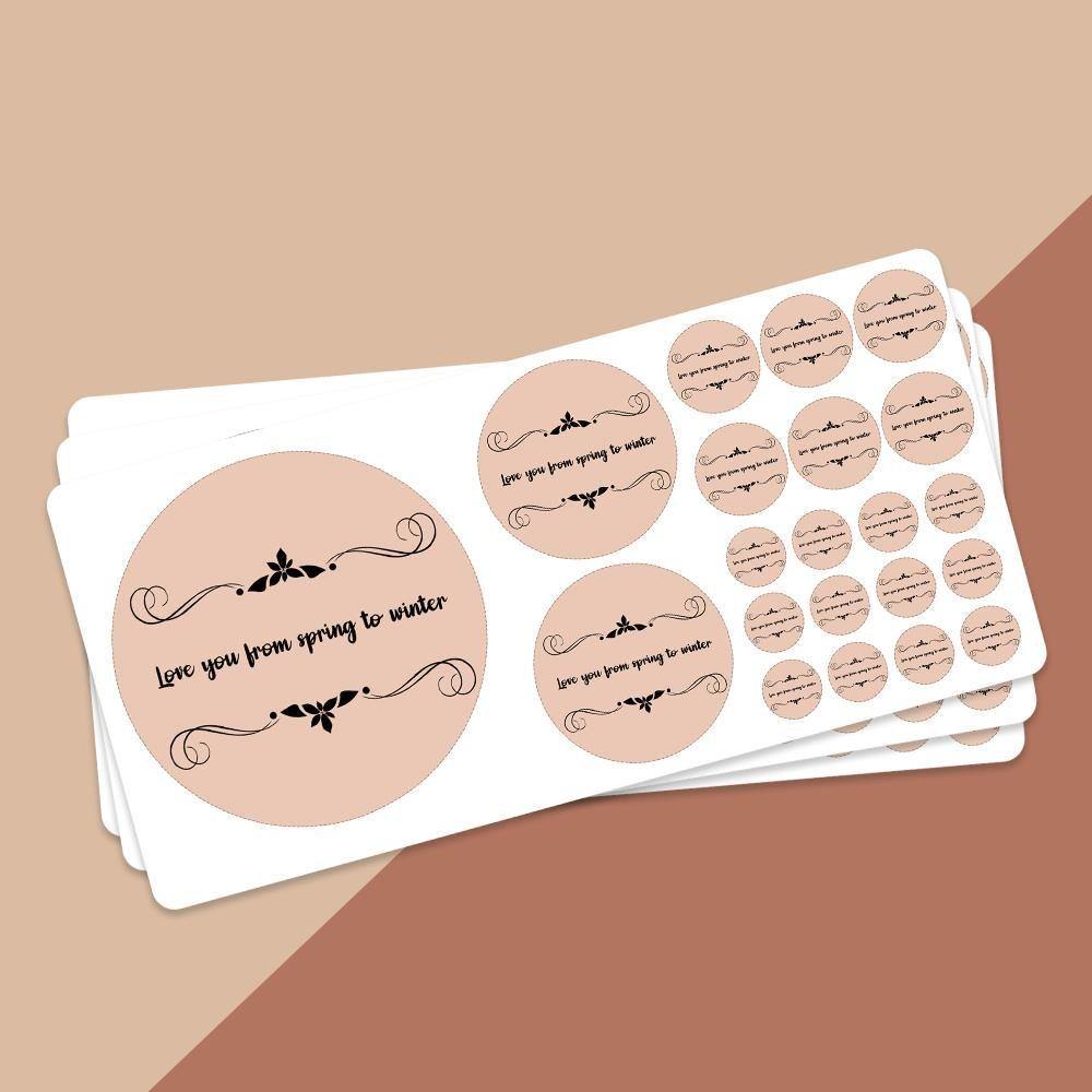 Gifts Sticker Custom Gifts Labels