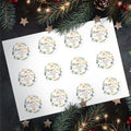Custom Engraved Sticker Christmas Gifts for Family