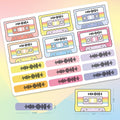 Scannable Music Code Stickers Unique Gifts