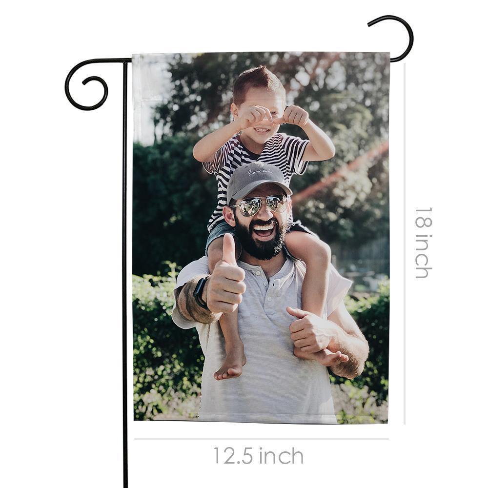 Custom Outdoor Photo Garden Flag
