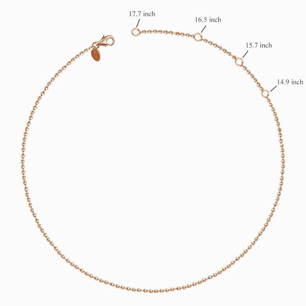 Soufeel Gold "Carrie" Style Name Necklace Christmas Gifts