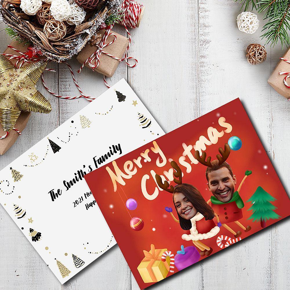 Custom Greeting Card for Christmas Day