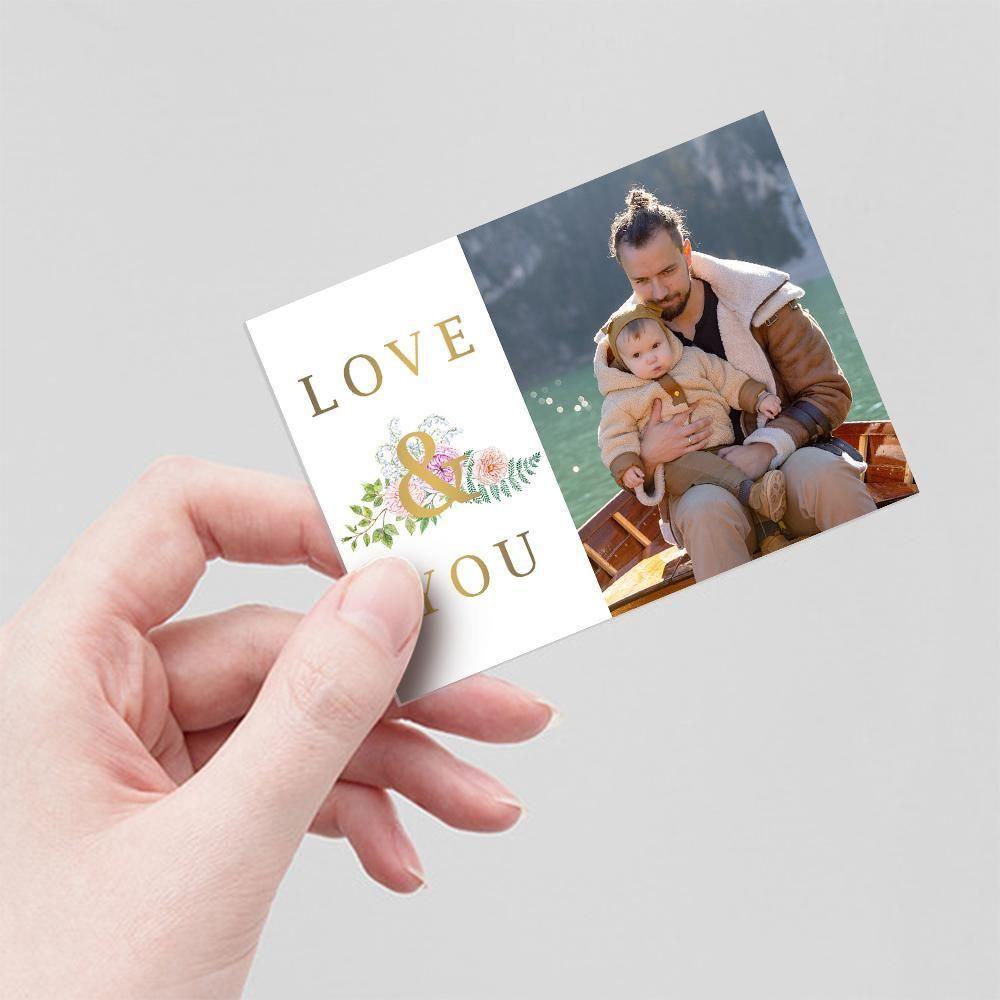 Custom Greeting Card Family Gift