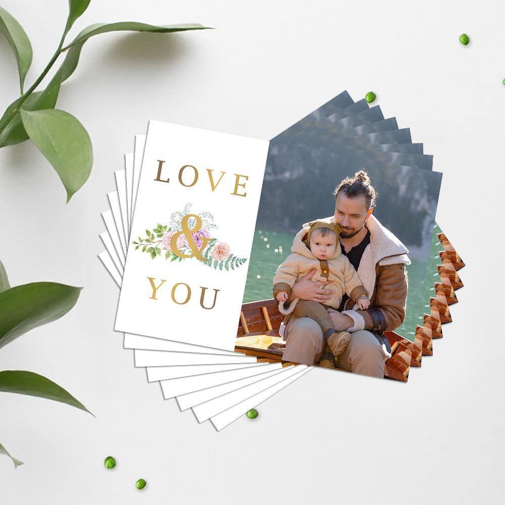 Custom Greeting Card Family Gift