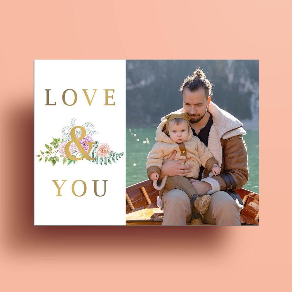 Custom Greeting Card Family Gift Pack of 5