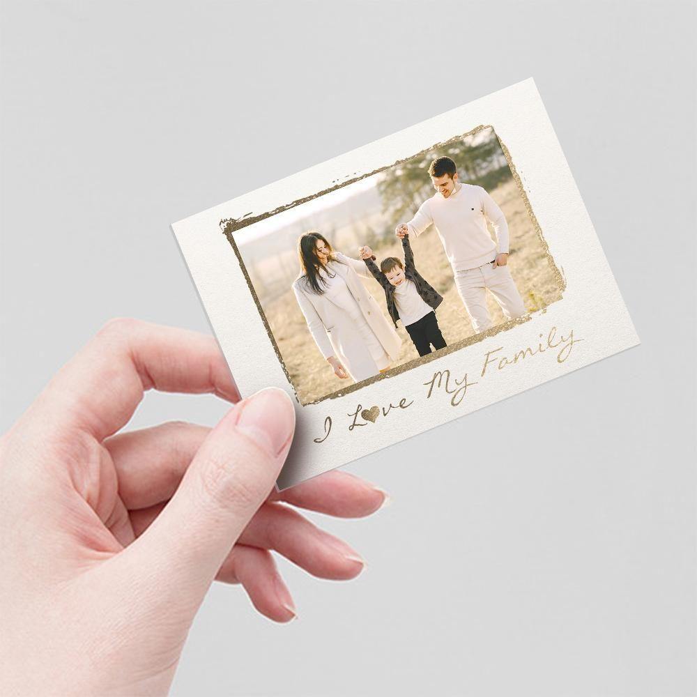 Personalized Greeting Card Family Gift Pack of 5
