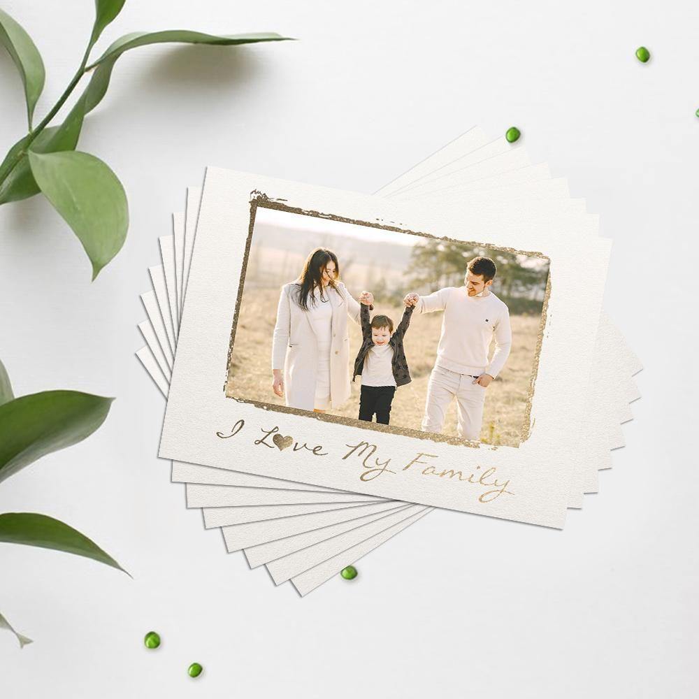 Personalized Greeting Card Family Gift Pack of 5
