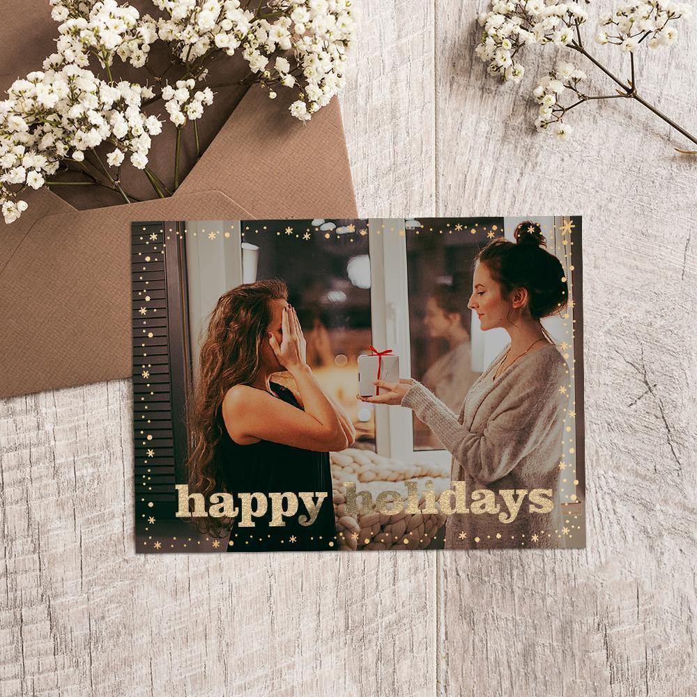 Custom Photo Card Unique Card Gift