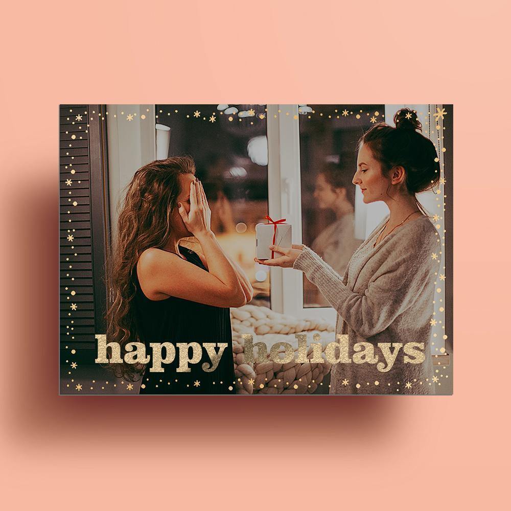 Custom Photo Card Unique Card Gift