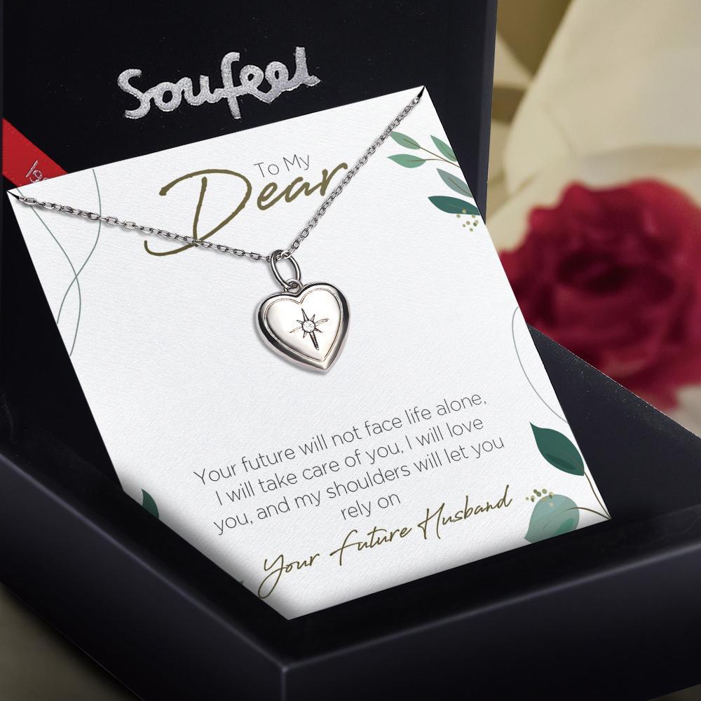 Soufeel Gift Card Jewelry Card To My Dear