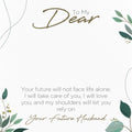 Soufeel Gift Card Jewelry Card To My Dear