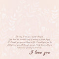 Soufeel Gift Card Jewelry Card I Love You