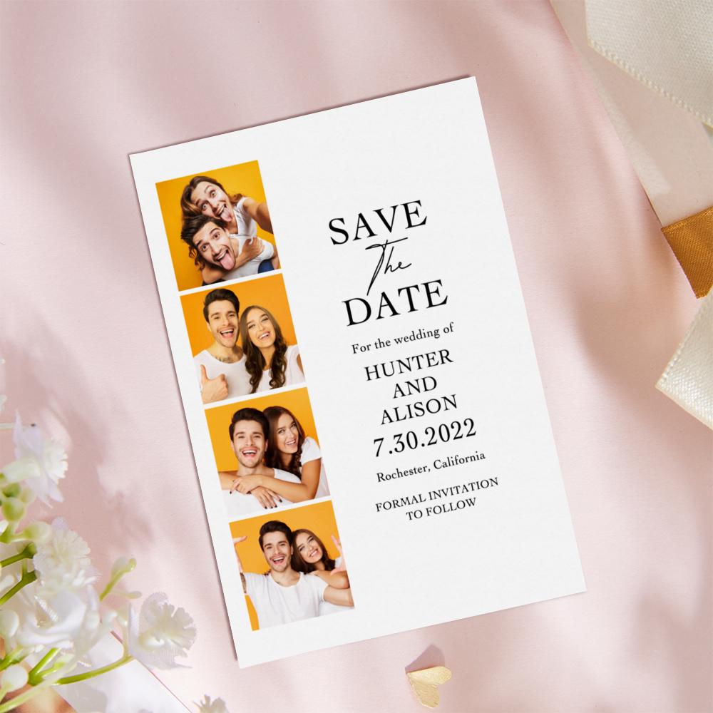 Custom Photo Cards Personalized Text Memorial Day Gift