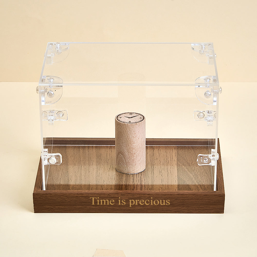 Custom Watch Box Engraved Watch Display Box Watch Holder DIY Assembly Packaging Box Gift For Him Anniversary Gift