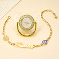 Custom Name Pacifier With Name Chain Dummy Soother and Clip Orthodontic Pacifier