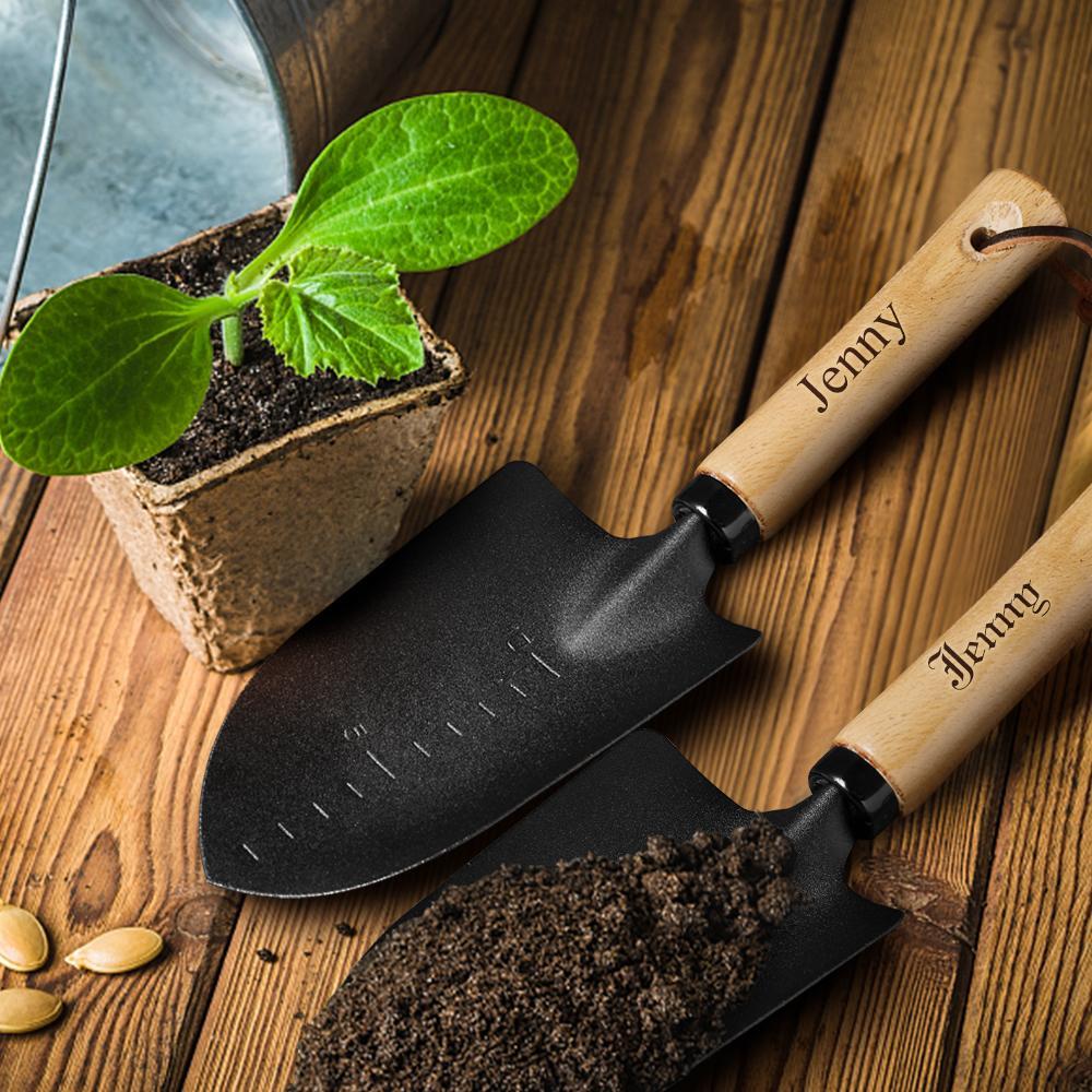 Personalized Garden Tools Engraved Garden Trowel