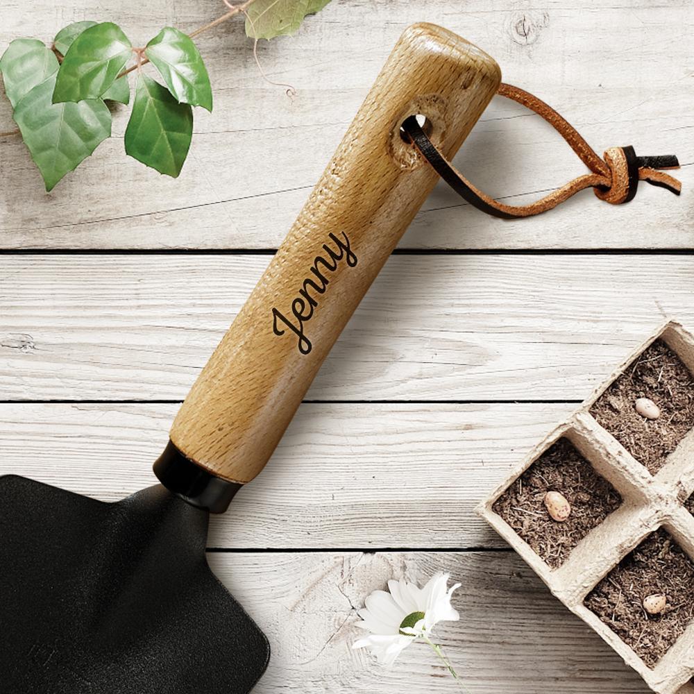 Personalized Garden Tools Engraved Garden Trowel