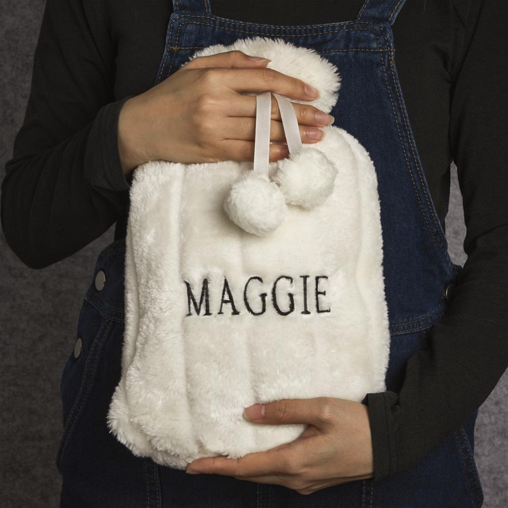 Custom Engraved Hot Water Bottle Winter Heating Plush Gifts