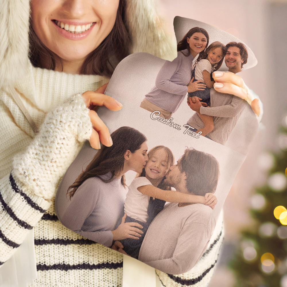 Custom Photo Hot Water Bottle Hot Compress and Cold Therapy Hot Water Bag for Winter Gifts