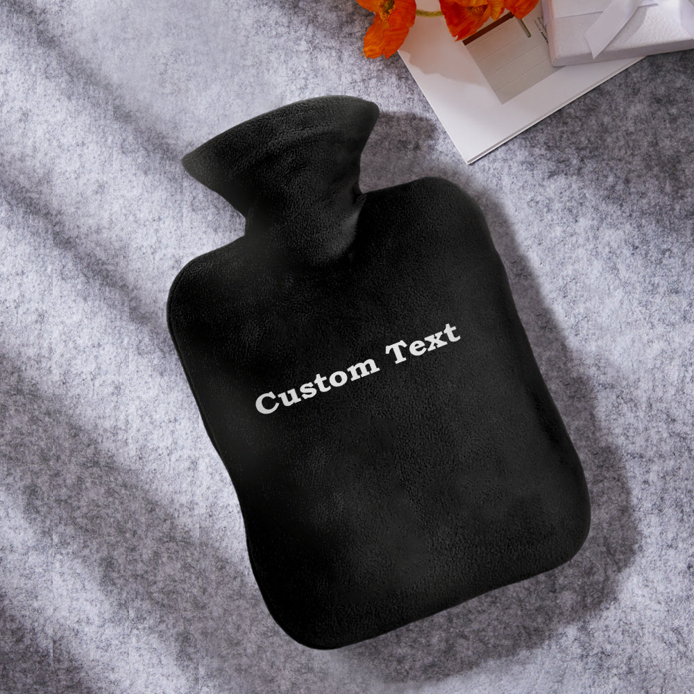 Custom Hot Water Bottle Hot Compress and Cold Therapy Hot Water Bag for Winter Gifts