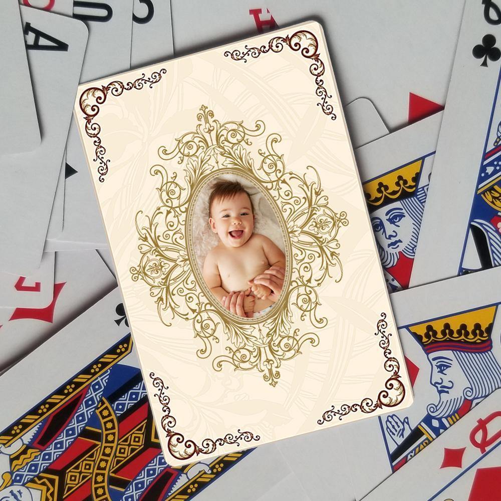 Custom Poker Cards Custom Playing Cards Personalized Playing Cards Kids Game