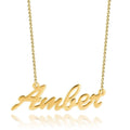 Name Necklace Personalized Necklace Golden