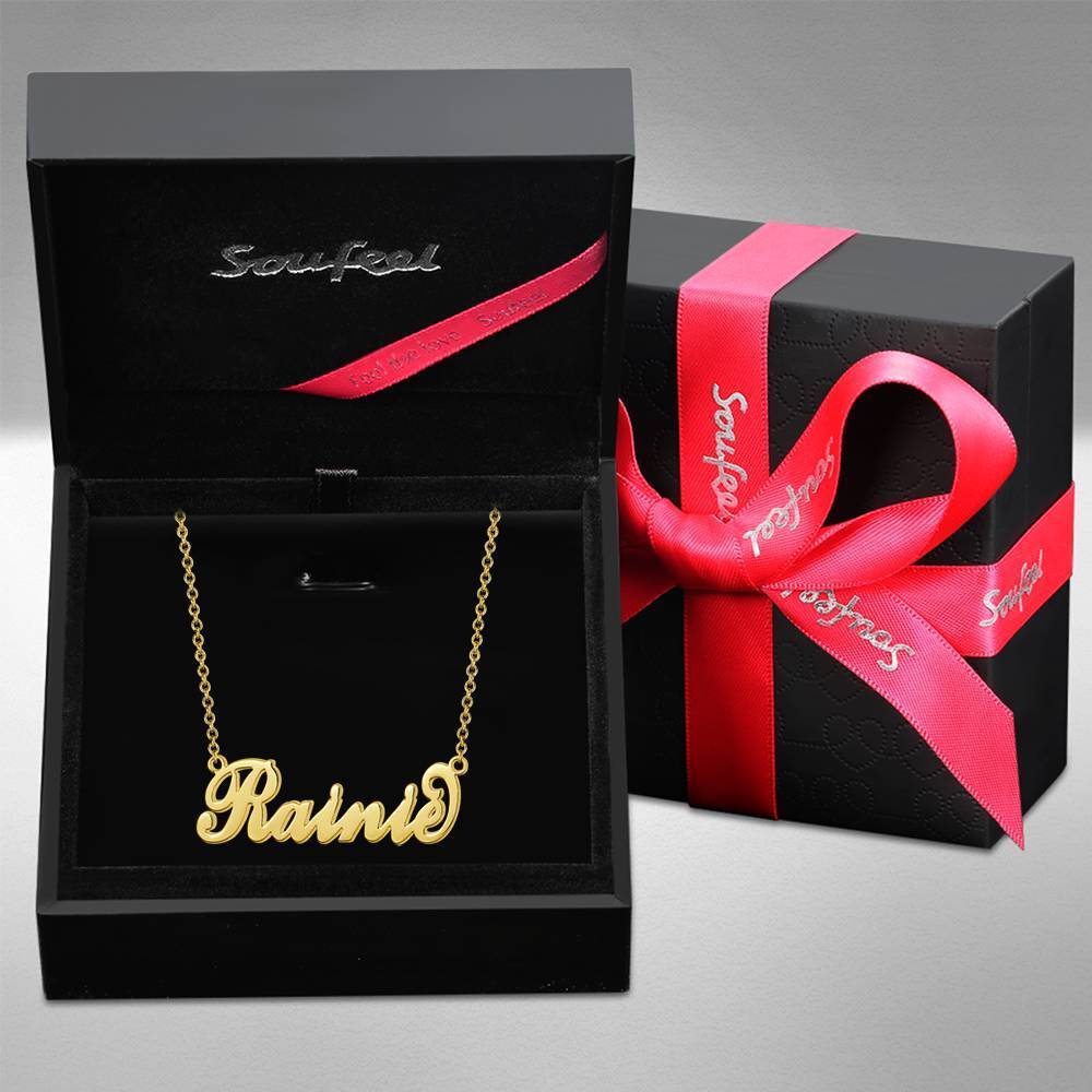 Name Necklace Children's "Carrie" Style Name Necklace, Classical Style