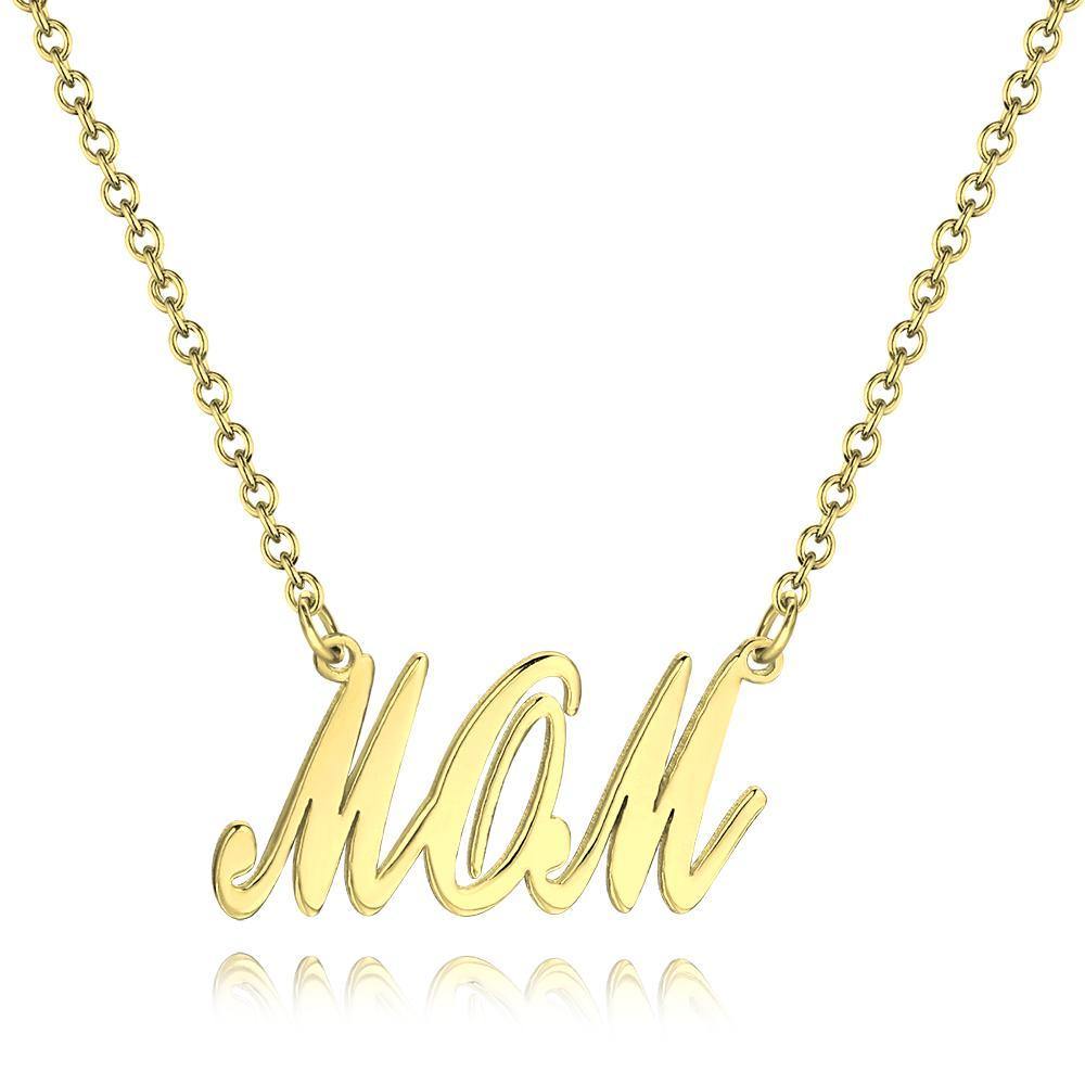 Soufeel Rose "Carrie" Style Name Necklace Gift for Her