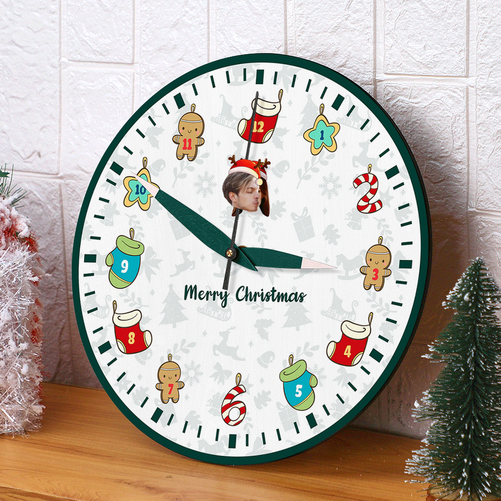 Custom Face Clock Kiss My Girl Every Minite