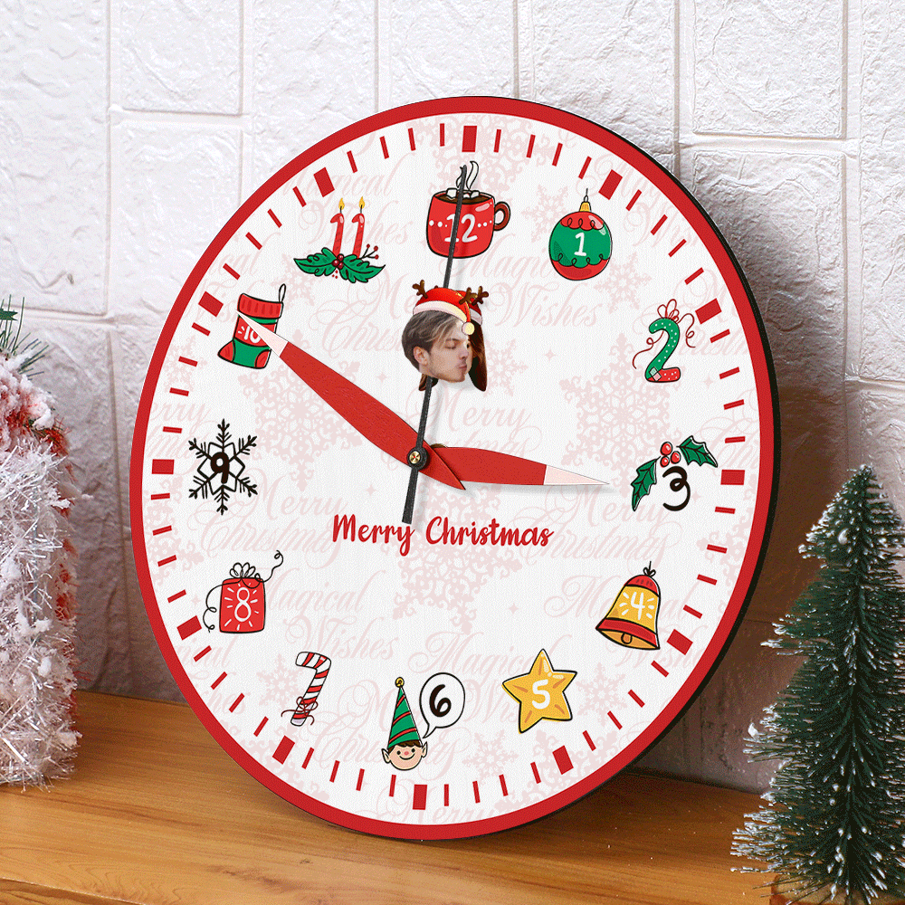 Custom Face Clock Kiss My Girl Every Minite