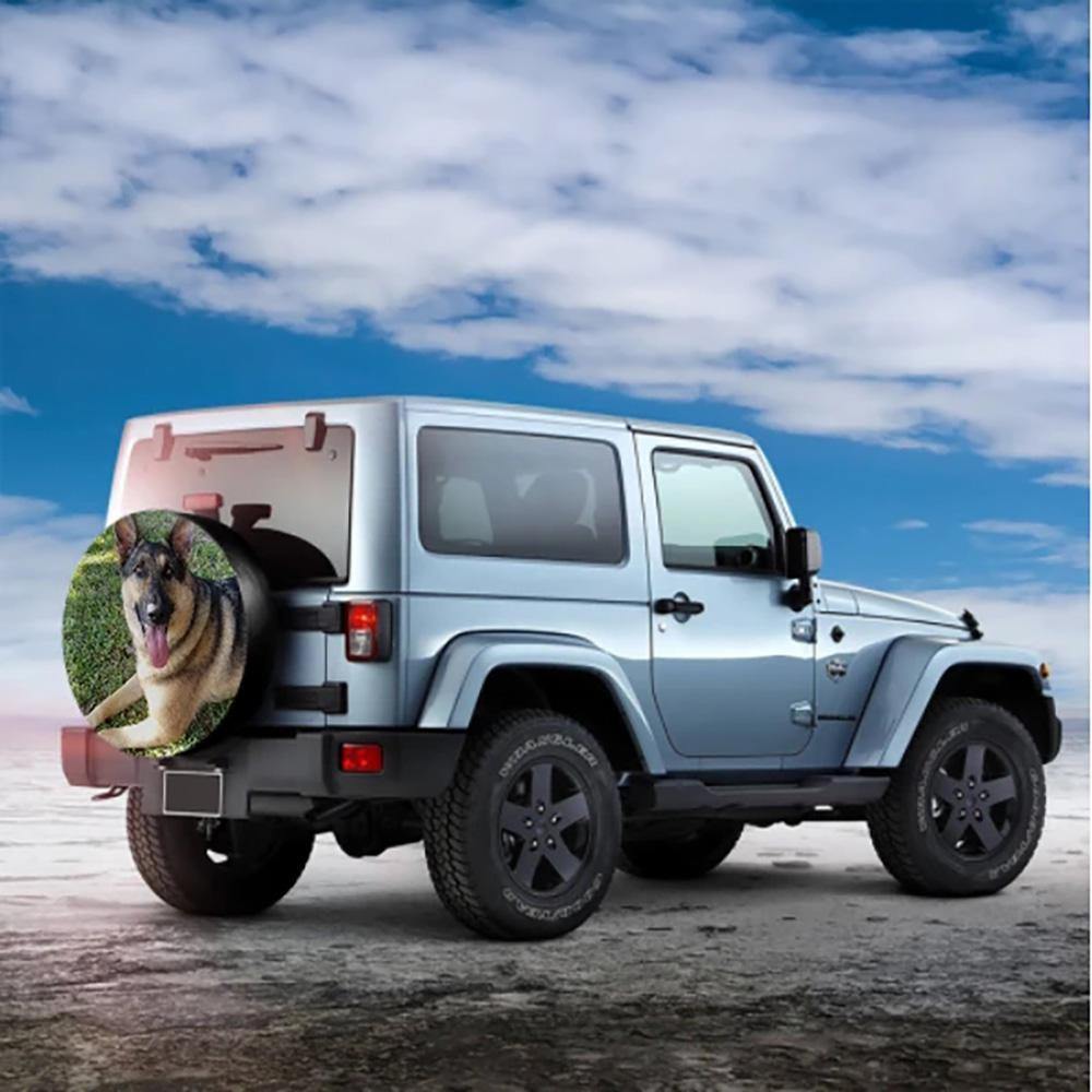Custom Your Photo Spare Tire Cover Polyester Fibre