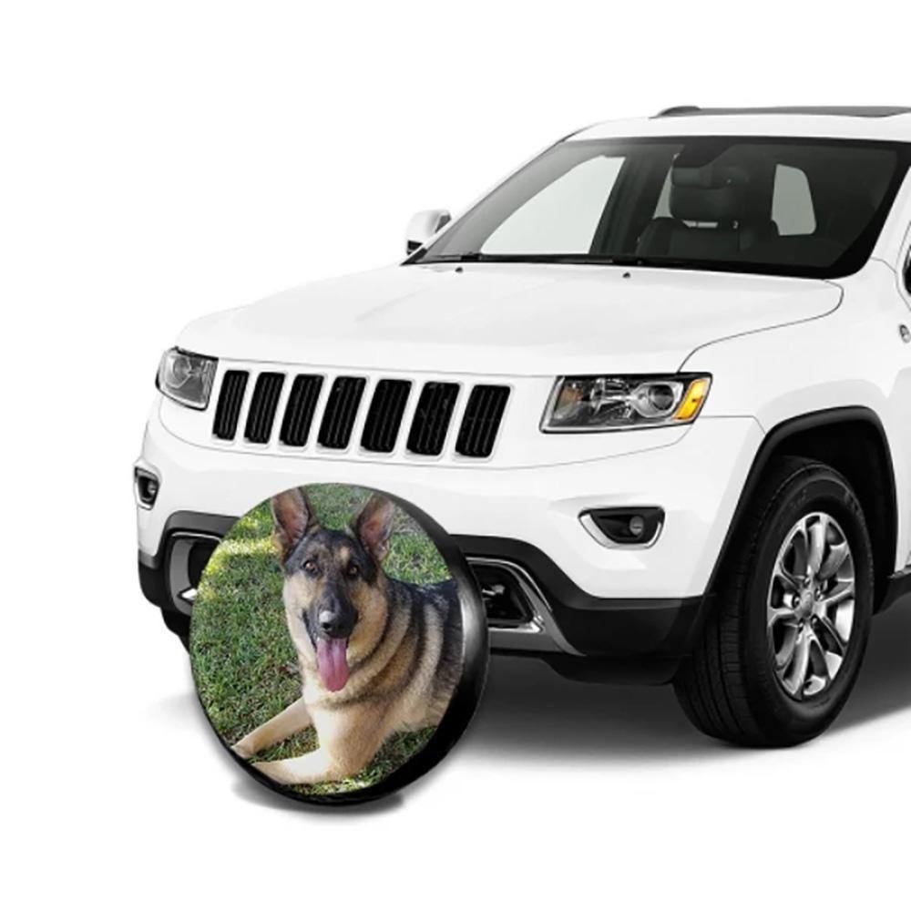 Custom Your Photo Spare Tire Cover Polyester Fibre