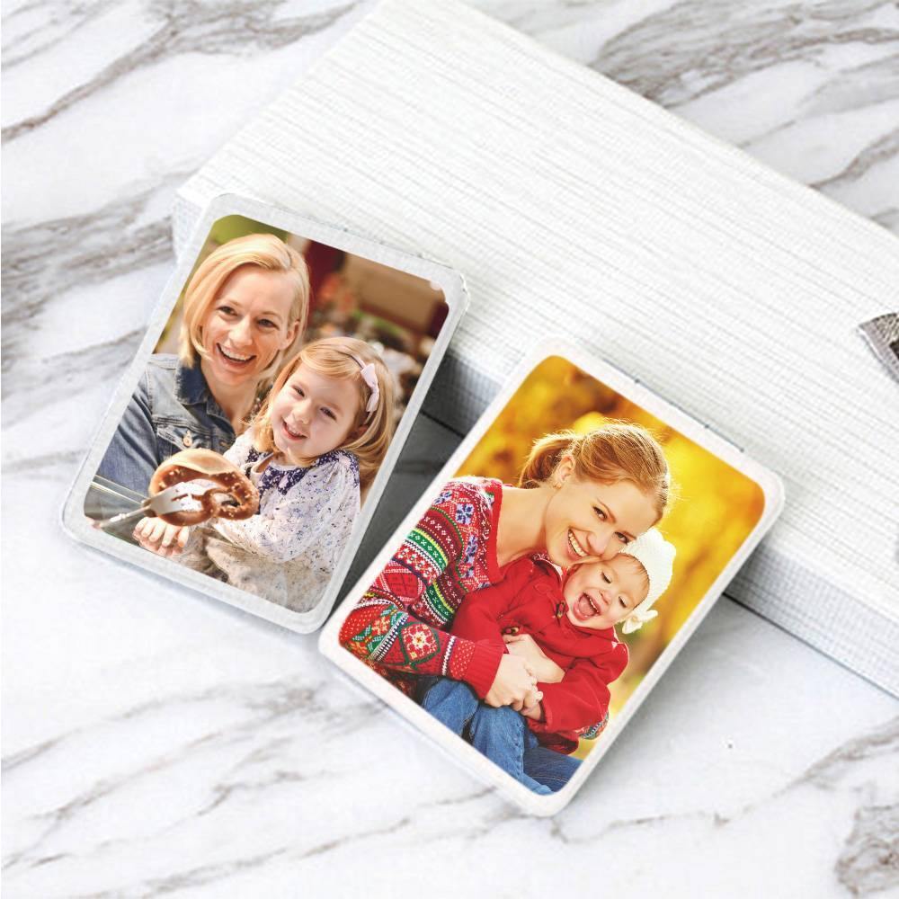 Unique Custom Photo Square Mirror