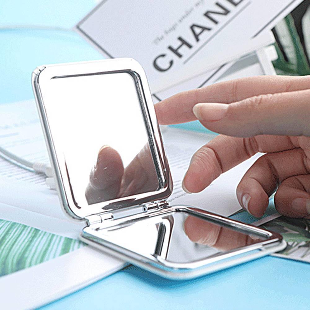 Unique Custom Photo Square Mirror