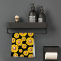 Custom Faces Sunflower Towel Personalized Photo Towel Funny Gift