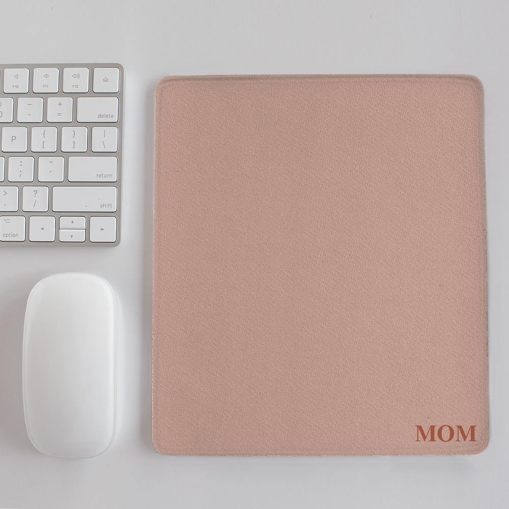 Custom Engraved Mouse Pad Pink Style Gifts