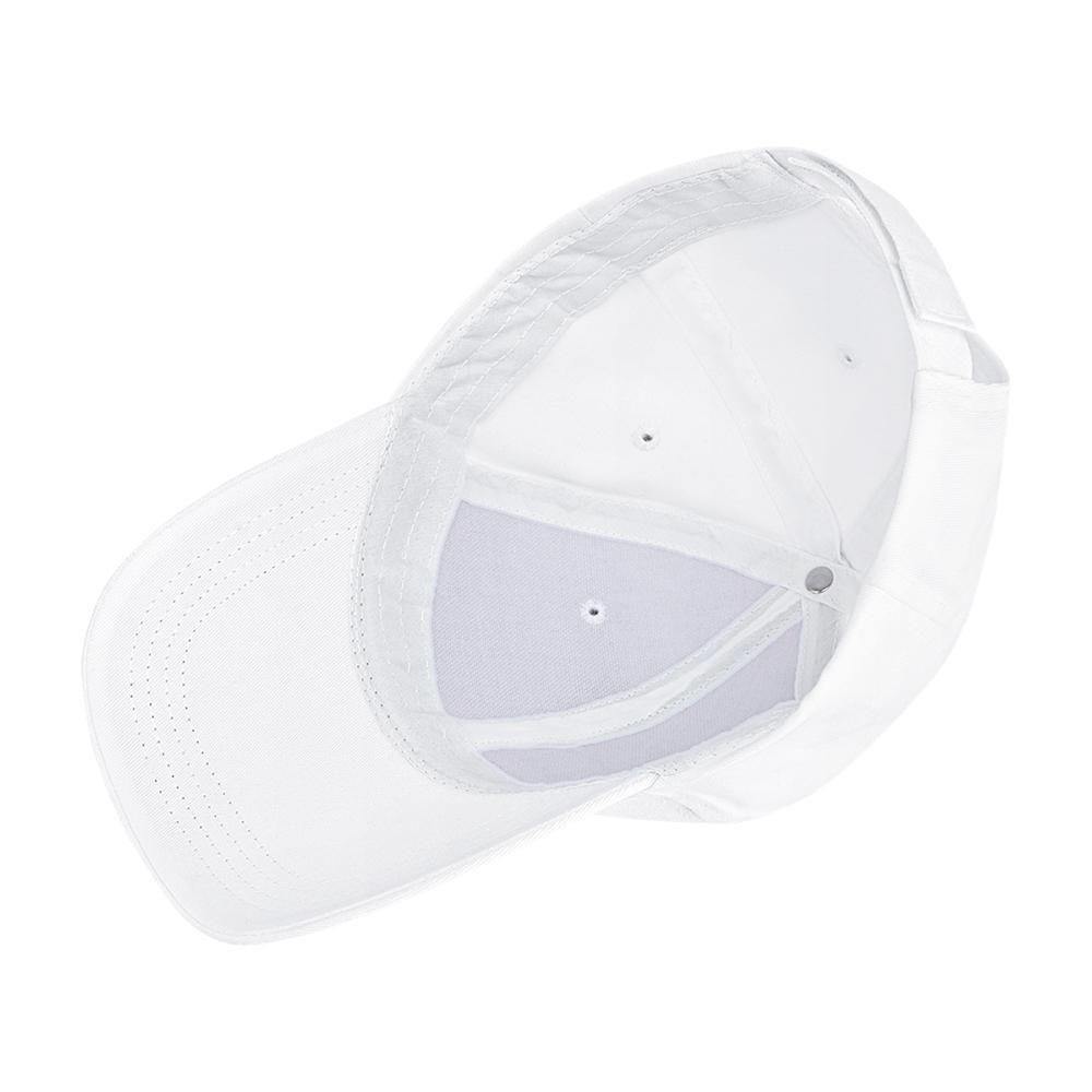 Custom Photo Baseball Cap White