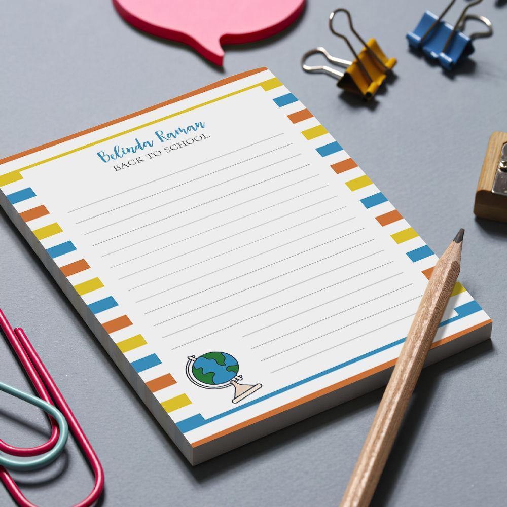 Custom  Notepad Printing Personalized Notepads Custom  Notepad Gift for Girlfriend