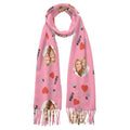 Custom Face Scarf For Friends Perfect Gift For Girls Warm Winter Fashion Accessories Multicolor Scarf Chiristmas Gift