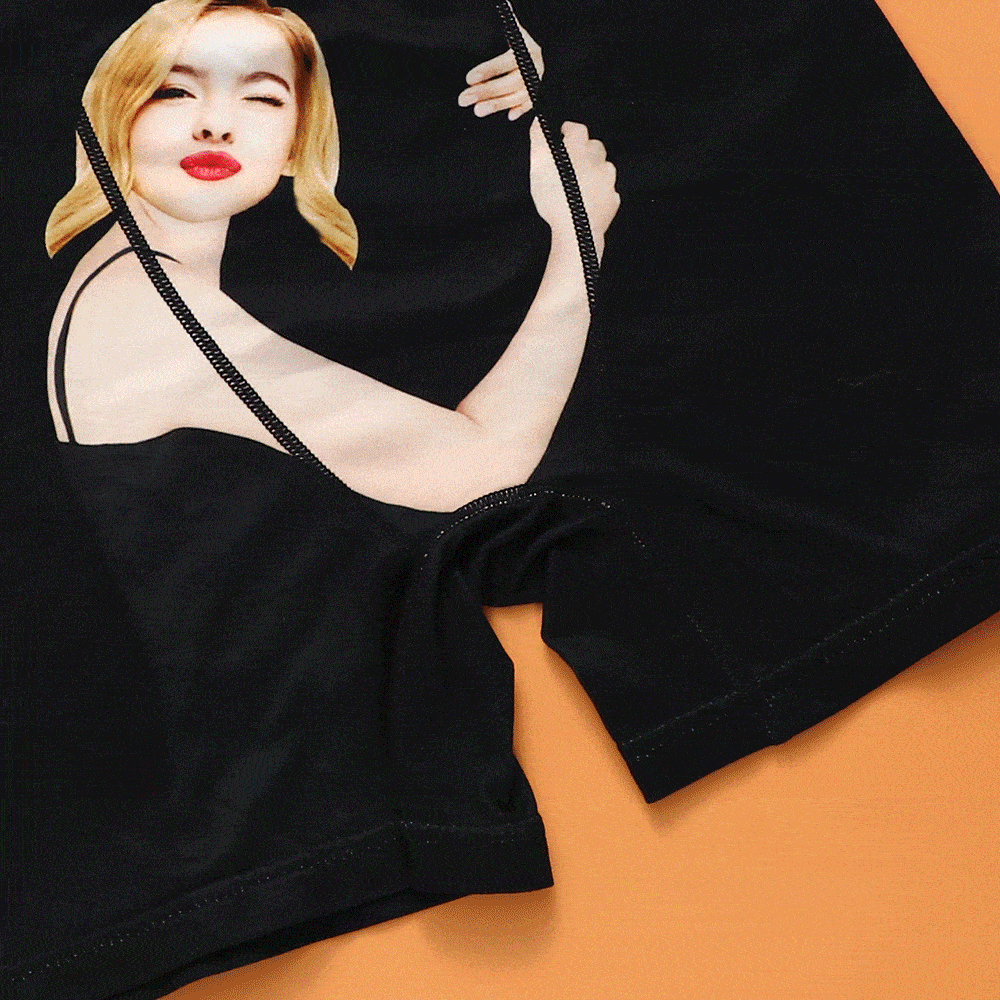 Custom Love Hug Boxer Shorts - Light Skin