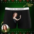 Custom Face & Name Boxer My Girlfriend Sexy Charming Men's Boxer Briefs