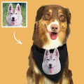 Dog Bandana Soft Pet Flannel Bandana Animal Neckwear Dog Scarf