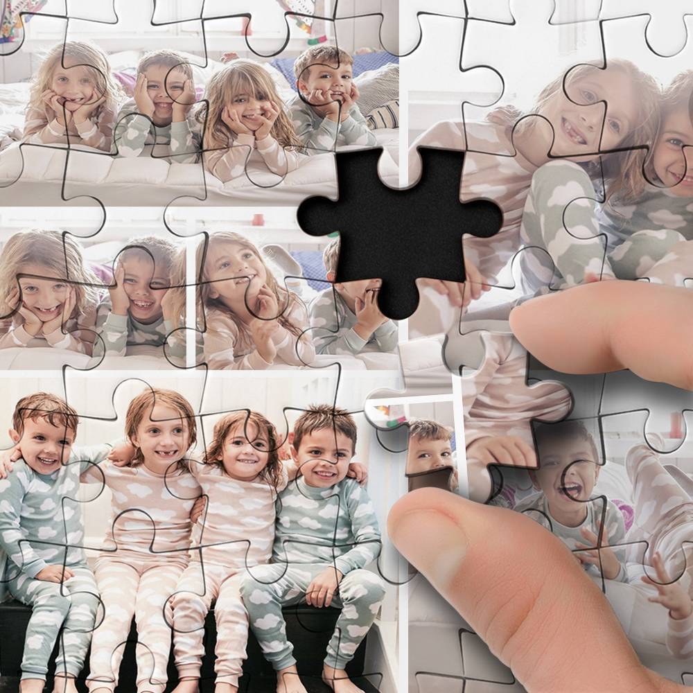 Custom Photo Puzzle Cute Kids 35 500 Pieces