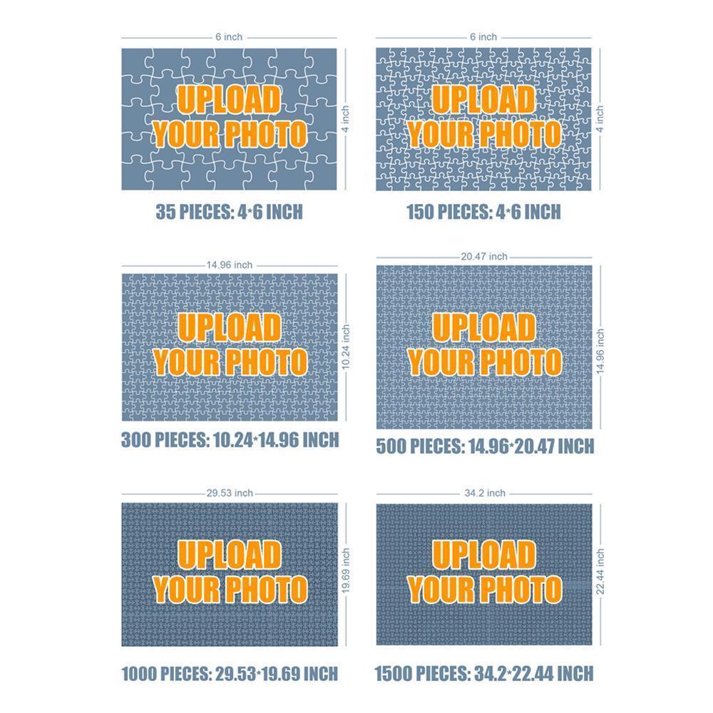 Custom Photo Puzzle Create Your Own Puzzle 35 1500 Pieces
