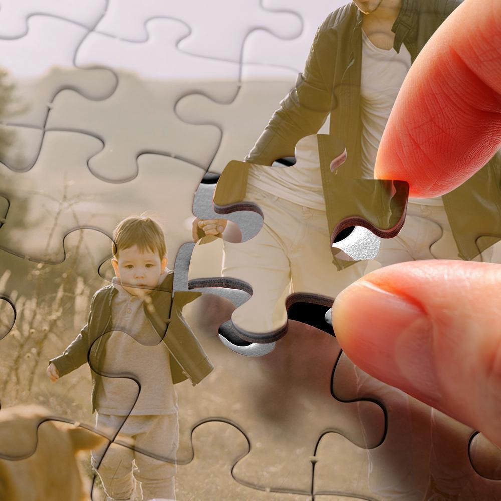 Father S Day Gifts Photo Puzzle Personalized Photo Puzzle Memorial Gifts Puzzles For Adults 35 1000 Pieces